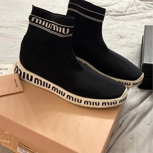 Miu Miu sock sneakers